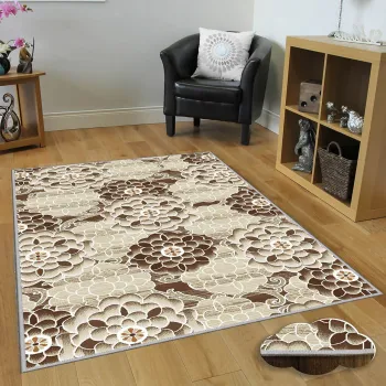 Covor, Eexfab1002, 140x220 cm, Poliester, Multicolor imagine