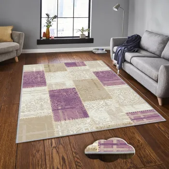Covor, Eexfab1017, 120x180 cm, Poliester, Multicolor imagine