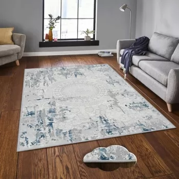 Covor, EEXFAB1059, 120x180 cm, Poliester, Multicolor imagine