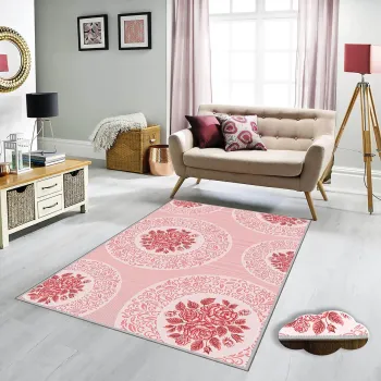 Covor, Eexfab1069-2, 100x150 cm, Poliester, Multicolor imagine