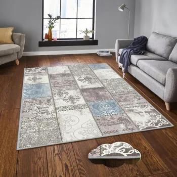 Covor, Eexfab1084, 100x300 cm, Poliester, Multicolor imagine