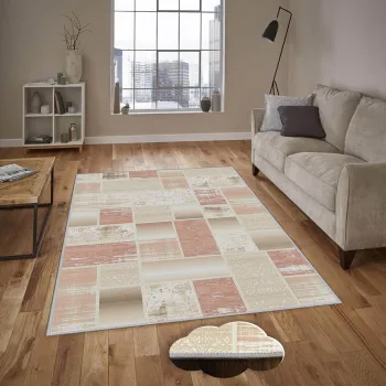 Covor, Eexfab1140, 100x150 cm, Poliester, Multicolor imagine