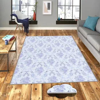 Covor, Eexfab1144-1, 100x150 cm, Poliester, Multicolor imagine