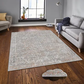 Covor, Eexfab1168, 140x220 cm, Poliester, Multicolor imagine