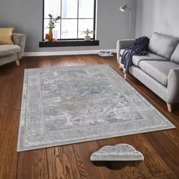 Covor, EEXFAB1193, 80x120 cm, Poliester, Multicolor imagine