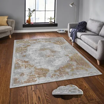 Covor, Eexfab1196, 140x220 cm, Poliester, Multicolor imagine