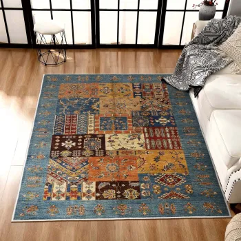 Covor, Eexfab445, 180x280 cm, Poliester, Multicolor imagine