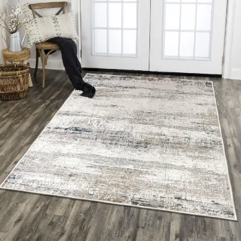 Covor, Eexfab446-Klm, 120x180 cm, Bumbac, Crem / Bej imagine