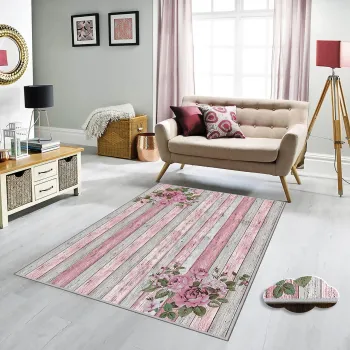 Covor, Eexfab479, 100x150 cm, Poliester, Multicolor imagine