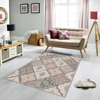 Covor, Eexfab492, 160x230 cm, Poliester, Multicolor imagine
