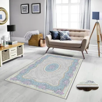 Covor, Eexfab499, 160x230 cm, Poliester, Multicolor imagine