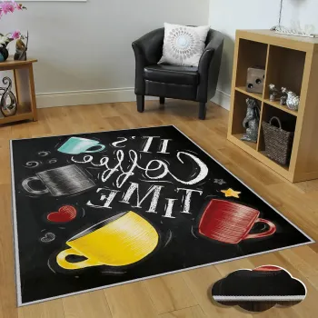 Covor, Eexfab557, 100x150 cm, Poliester, Multicolor imagine