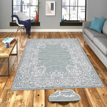Covor, Eexfab573, 80x300 cm, Poliester, Multicolor imagine