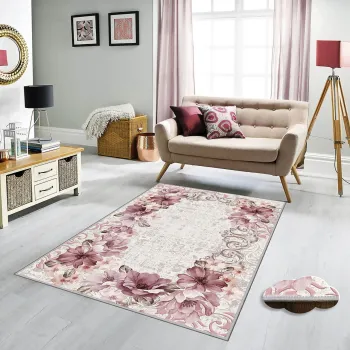 Covor, Eexfab575, 100x150 cm, Poliester, Multicolor imagine