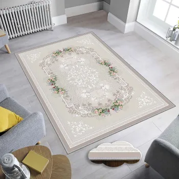 Covor, Eexfab622, 160x230 cm, Poliester, Multicolor imagine