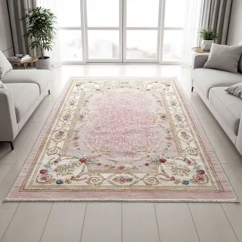 Covor, Eexfab624, 80x300 cm, Poliester, Multicolor imagine
