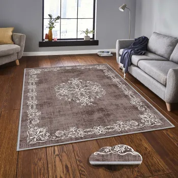 Covor, Eexfab636, 100x150 cm, Poliester, Multicolor imagine