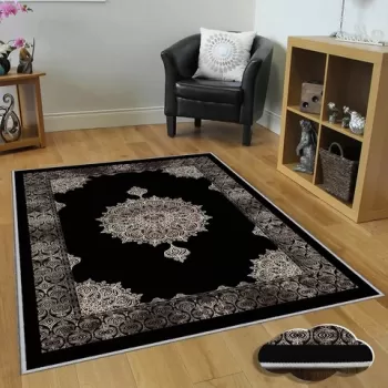 Covor, EEXFAB649, 120x180 cm, Poliester, Multicolor imagine