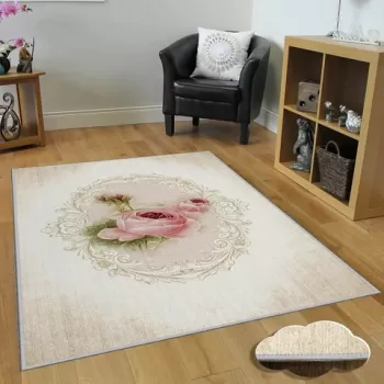 Covor, EEXFAB669, 80x120 cm, Poliester, Multicolor imagine