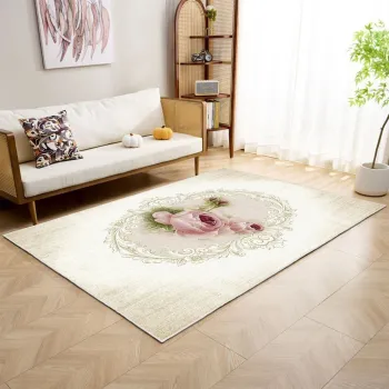 Covor, Eexfab669, 80x200 cm, Poliester, Multicolor imagine