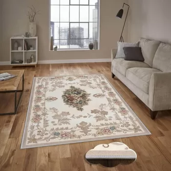 Covor, EEXFAB674, 160x230 cm, Poliester, Multicolor imagine