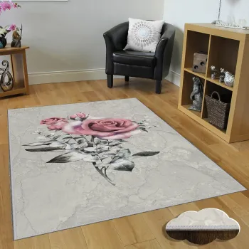 Covor, Eexfab699, 100x200 cm, Poliester, Multicolor imagine