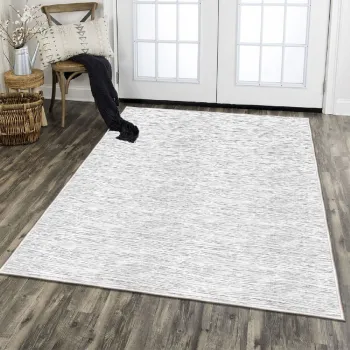 Covor, Eexfab727-Klm, 120x180 cm, Bumbac, Crem / Gri imagine