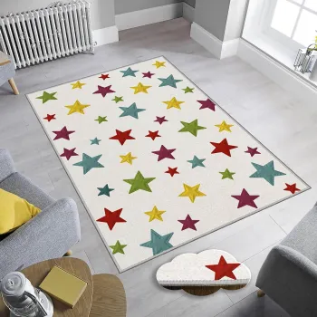 Covor, Eexfab754, 100x200 cm, Poliester, Multicolor imagine