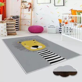 Covor, EEXFAB757, 80x120 cm, Poliester, Multicolor imagine