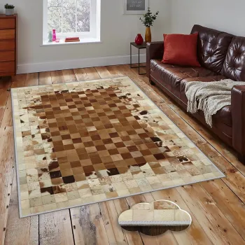 Covor, Eexfab772, 140x220 cm, Poliester, Multicolor imagine