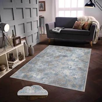 Covor, Eexfab797, 140x220 cm, Poliester, Multicolor imagine