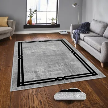 Covor, Eexfab800, 80x300 cm, Poliester, Multicolor imagine