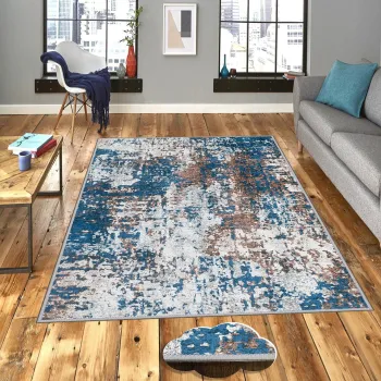 Covor, Eexfab804, 120x180 cm, Poliester, Multicolor imagine