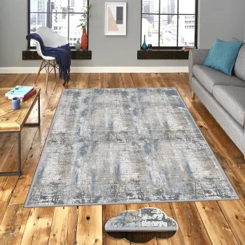 Covor, Eexfab820, 100x150 cm, Poliester, Multicolor imagine