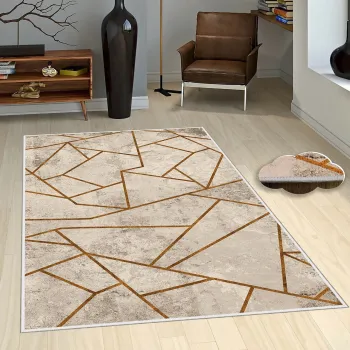 Covor, Eexfab823, 120x180 cm, Poliester, Multicolor imagine