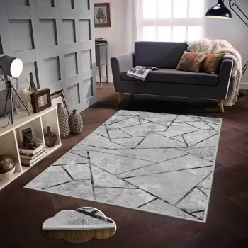 Covor, EEXFAB825, 120x180 cm, Poliester, Multicolor imagine