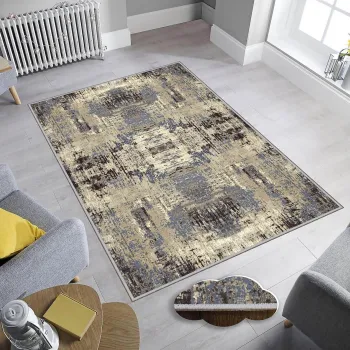 Covor, Eexfab828, 80x150 cm, Poliester, Multicolor imagine
