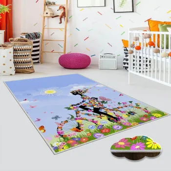 Covor, Eexfab851, 120x180 cm, Poliester, Multicolor imagine