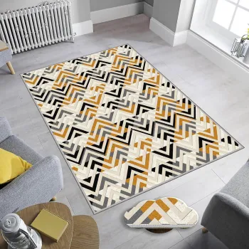 Covor, Eexfab879, 160x230 cm, Poliester, Multicolor imagine
