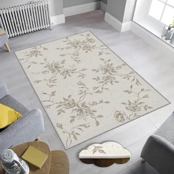Covor, Eexfab907, 140x220 cm, Poliester, Multicolor imagine