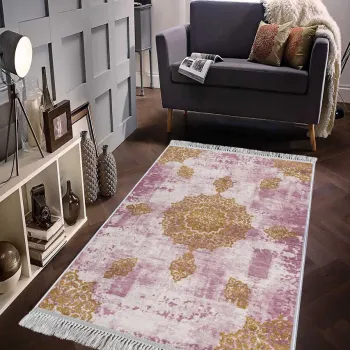 Covor, Els1102, 100x300 cm, Catifea, Multicolor imagine