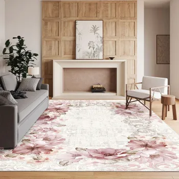 Covor, Els1813, 120x180 cm, Catifea, Multicolor imagine