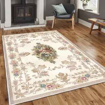 Covor, Els1816, 100x300 cm, Catifea, Multicolor imagine