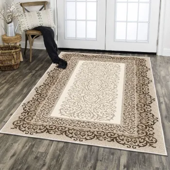 Covor, Els1818, 160x230 cm, Catifea, Multicolor imagine
