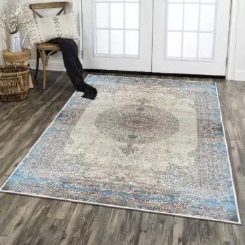 Covor, ELS1828, 80x120 cm, Catifea, Multicolor imagine