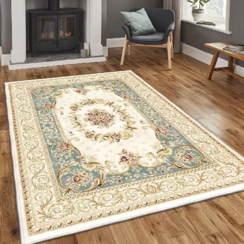 Covor, Els1832, 80x150 cm, Catifea, Multicolor imagine