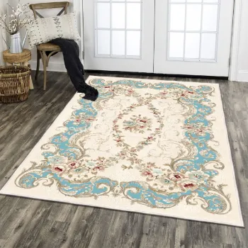 Covor, Els1837, 180x280 cm, Catifea, Multicolor imagine
