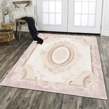 Covor, Els1858, 80x120 cm, Catifea, Multicolor imagine