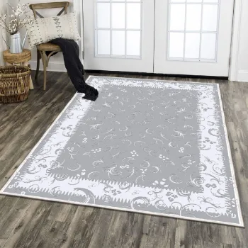 Covor, Els1862, 80x300 cm, Catifea, Multicolor imagine