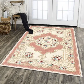 Covor, Els1864, 160x230 cm, Catifea, Multicolor imagine